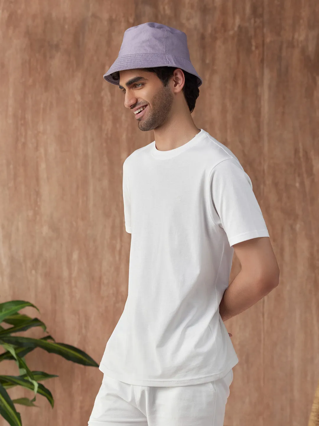 100% Supima Cotton Crew Neck T-shirt - Embrace