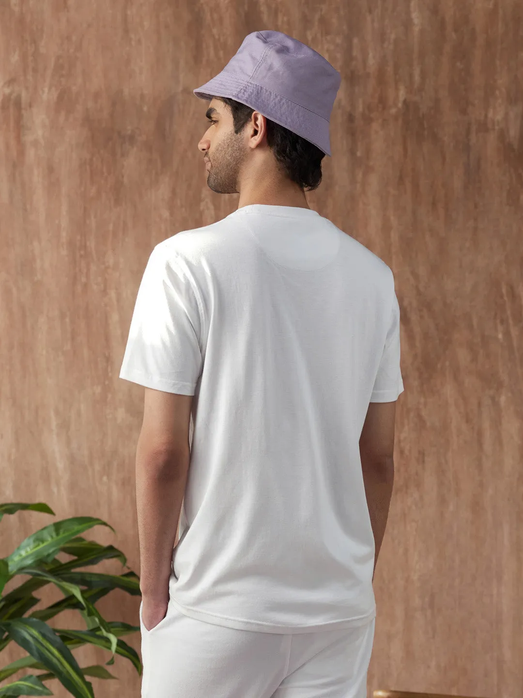 100% Supima Cotton Crew Neck T-shirt - Embrace