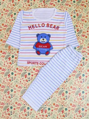 1.5Yr - 4Yrs Bear Blue Suit For Kids TG BS92