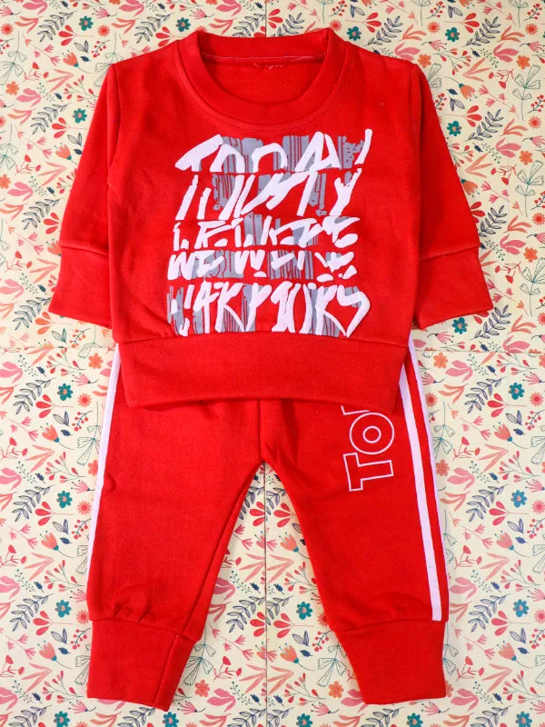 1.5Yr - 4Yrs Day Red Suit For Kids SG BS87