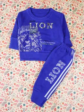 1.5Yr - 4Yrs Lion Dark Blue Suit For Kids SG BS88