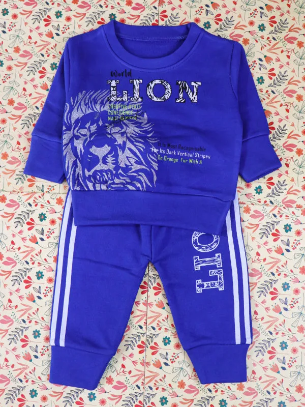 1.5Yr - 4Yrs Lion Dark Blue Suit For Kids SG BS88