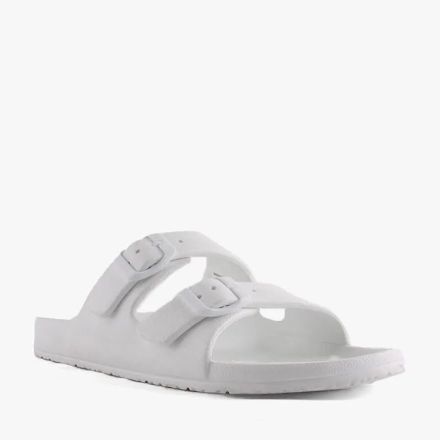 2 STRAP-SANDAL WHITE