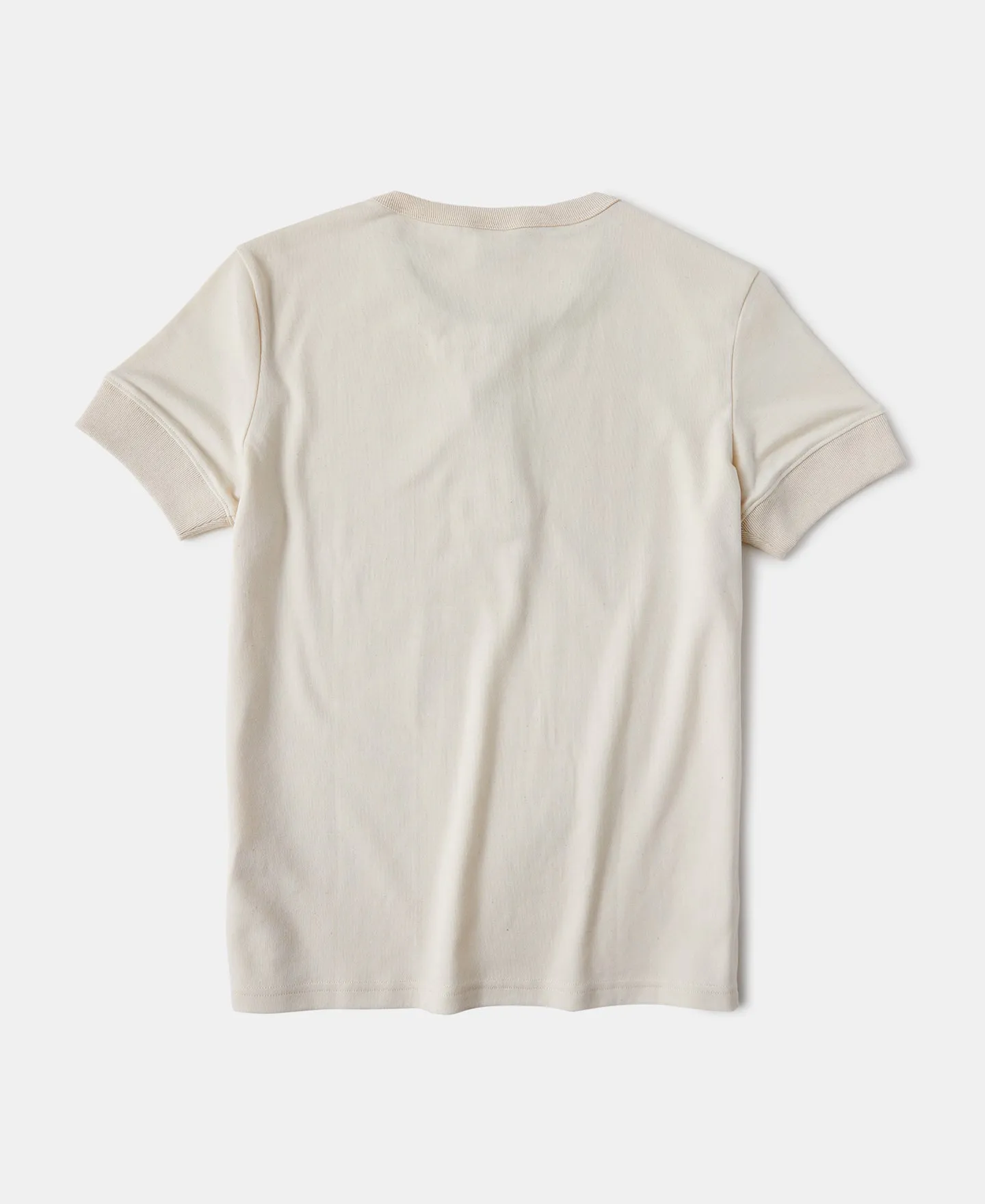 8.5 oz Organic Cotton Henley T-Shirt