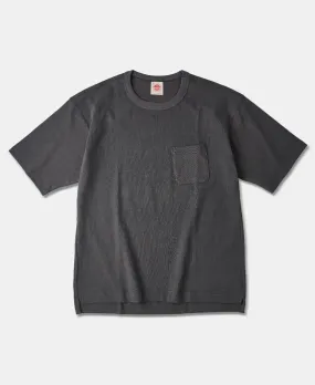 9.8 oz Cotton Classic Pocket T-Shirt - Dark Gray