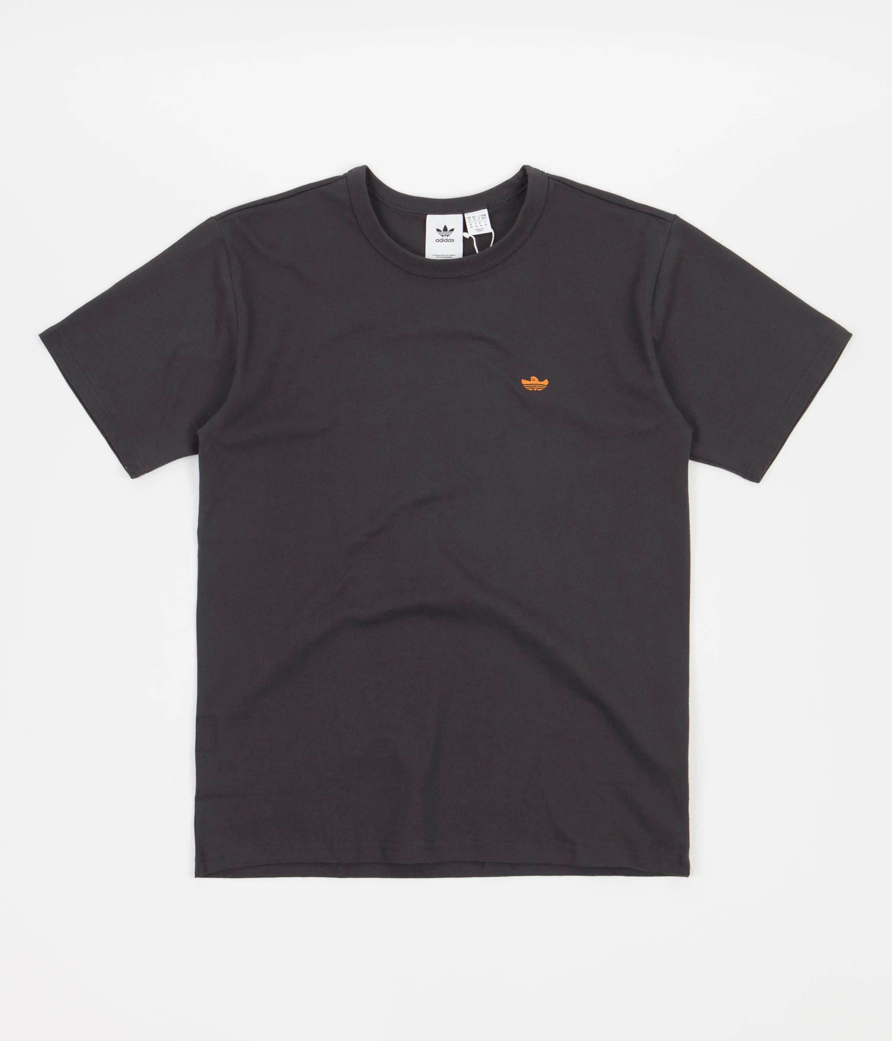 Adidas Heavyweight Shmoofoil T-Shirt - Carbon / Focus Orange