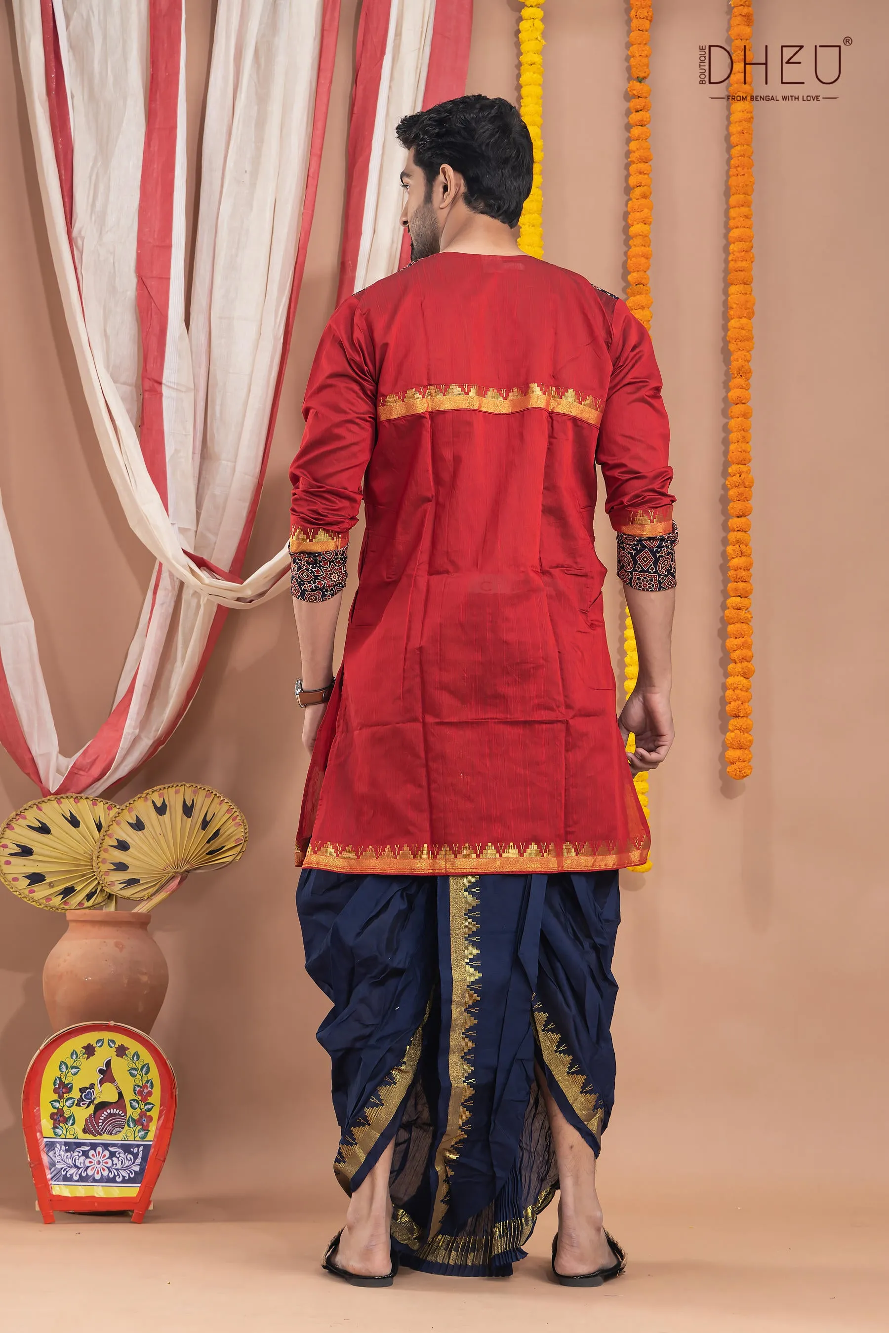 Ahare Mon-Kurta Dhoti(Optional)