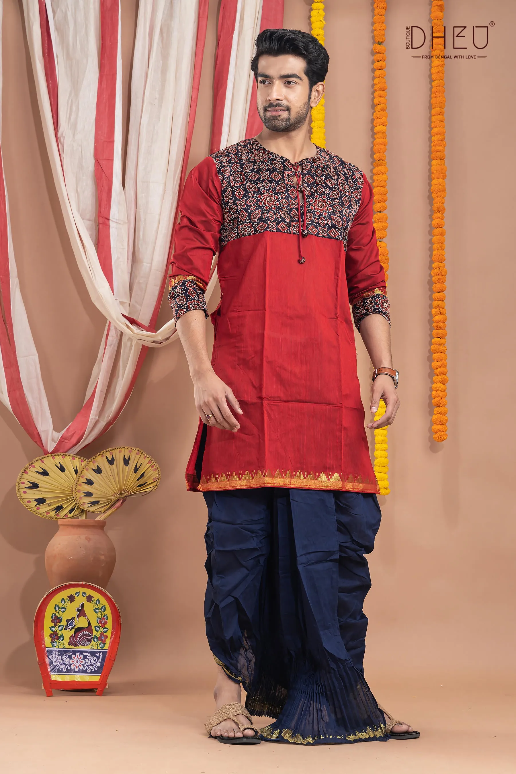 Ahare Mon-Kurta Dhoti(Optional)