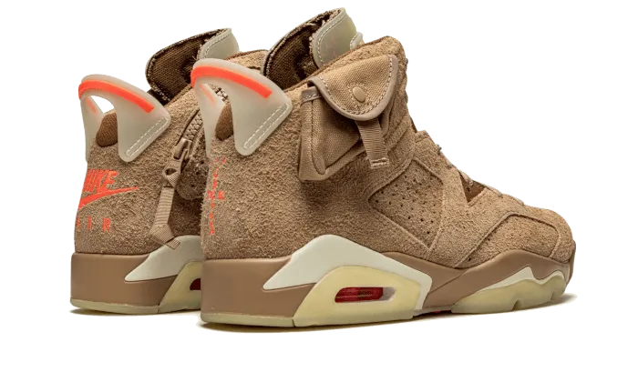 Air Jordan 6 Retro "Travis Scott British Khaki"