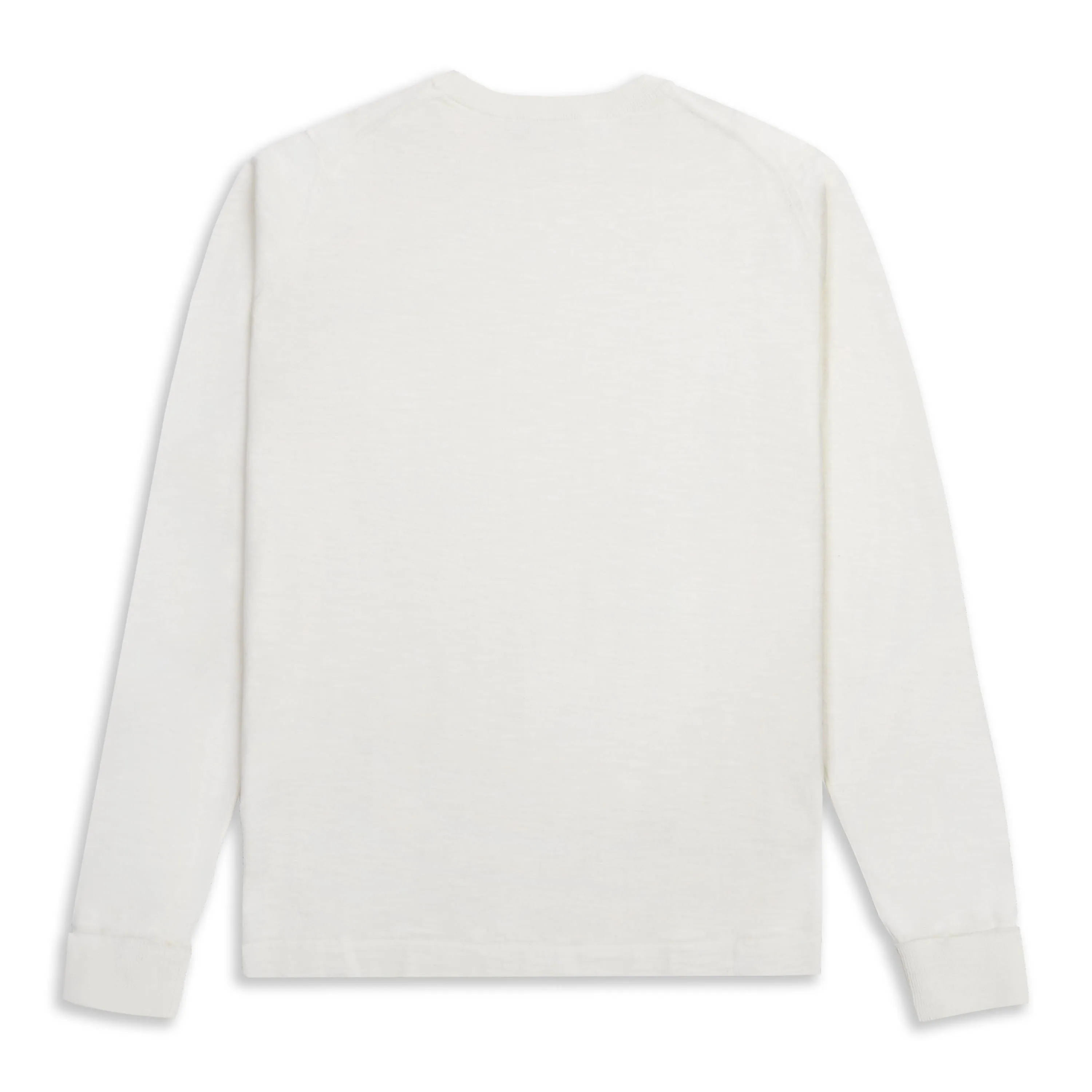 Ash Crew Neck Knitted Sweater - White