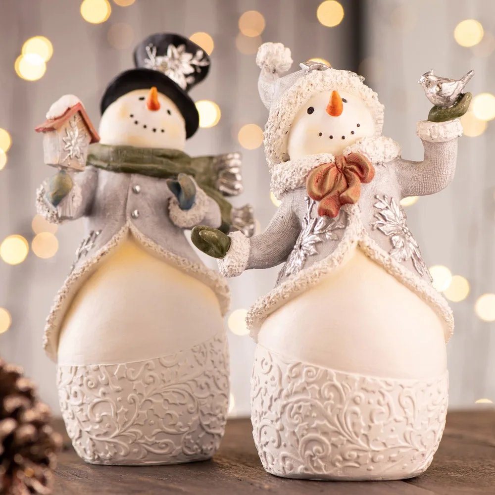 Aynsley Pair Of Snowmen