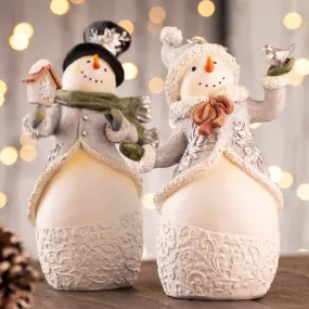 Aynsley Pair Of Snowmen