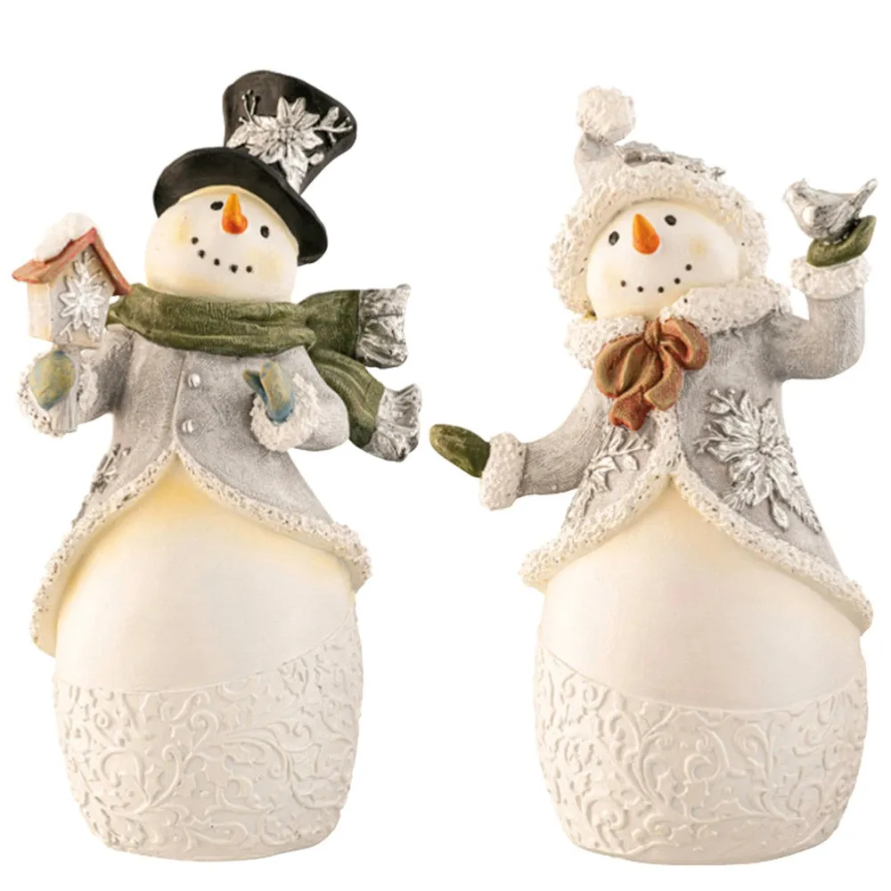 Aynsley Pair Of Snowmen