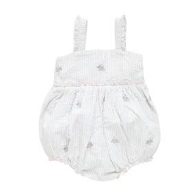 Baby Girls Sierra Bubble - Bunny Embroidery