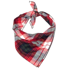 Bandana | Red, Green, & Navy Plaid