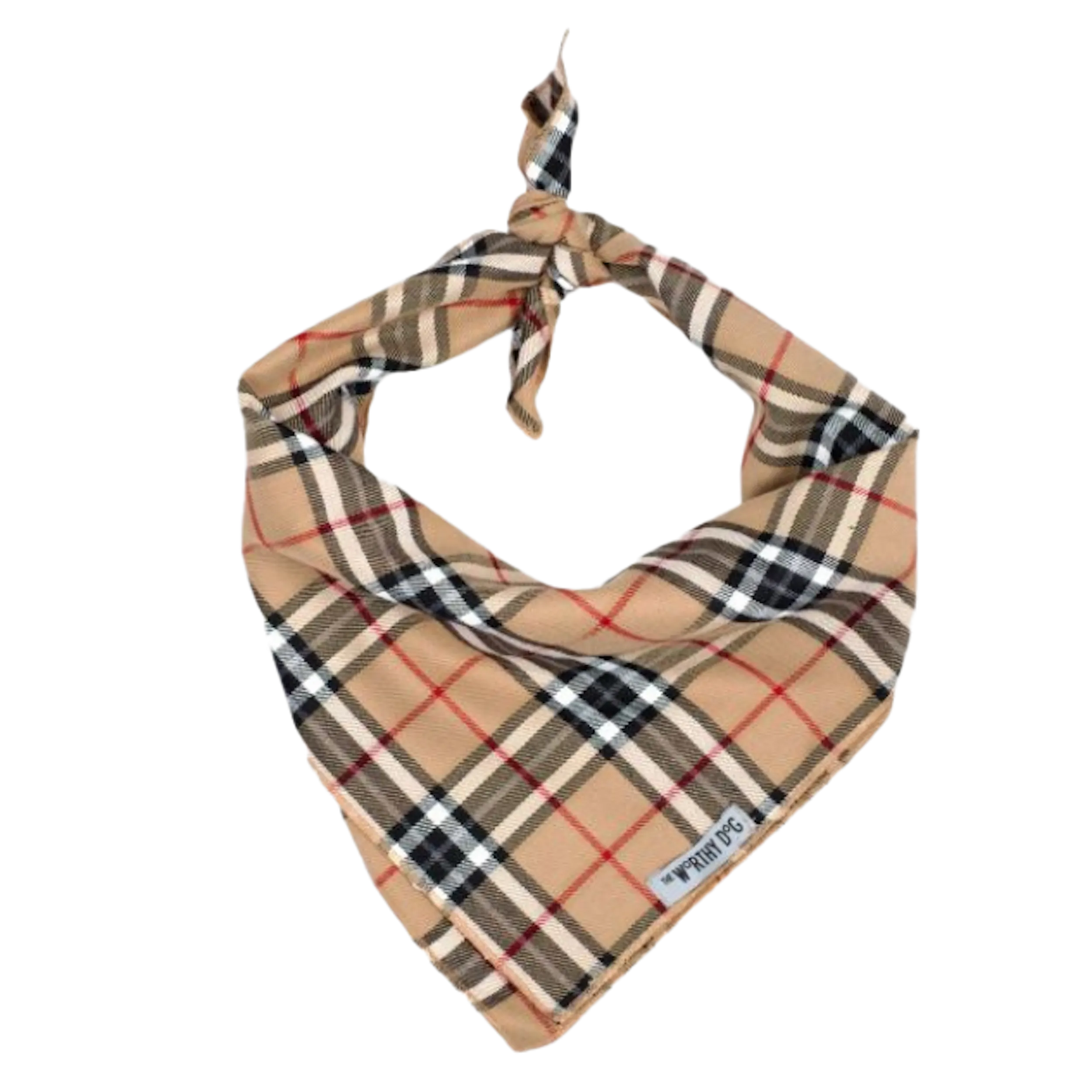 Bandana | Tan Plaid