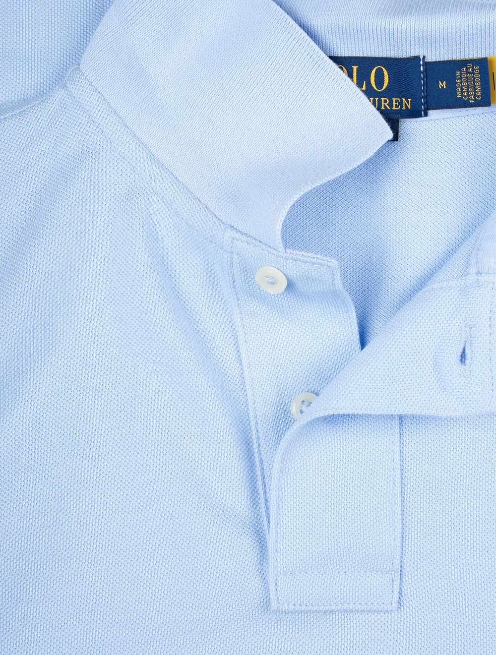 Basic Short Sleeve Polo Blue