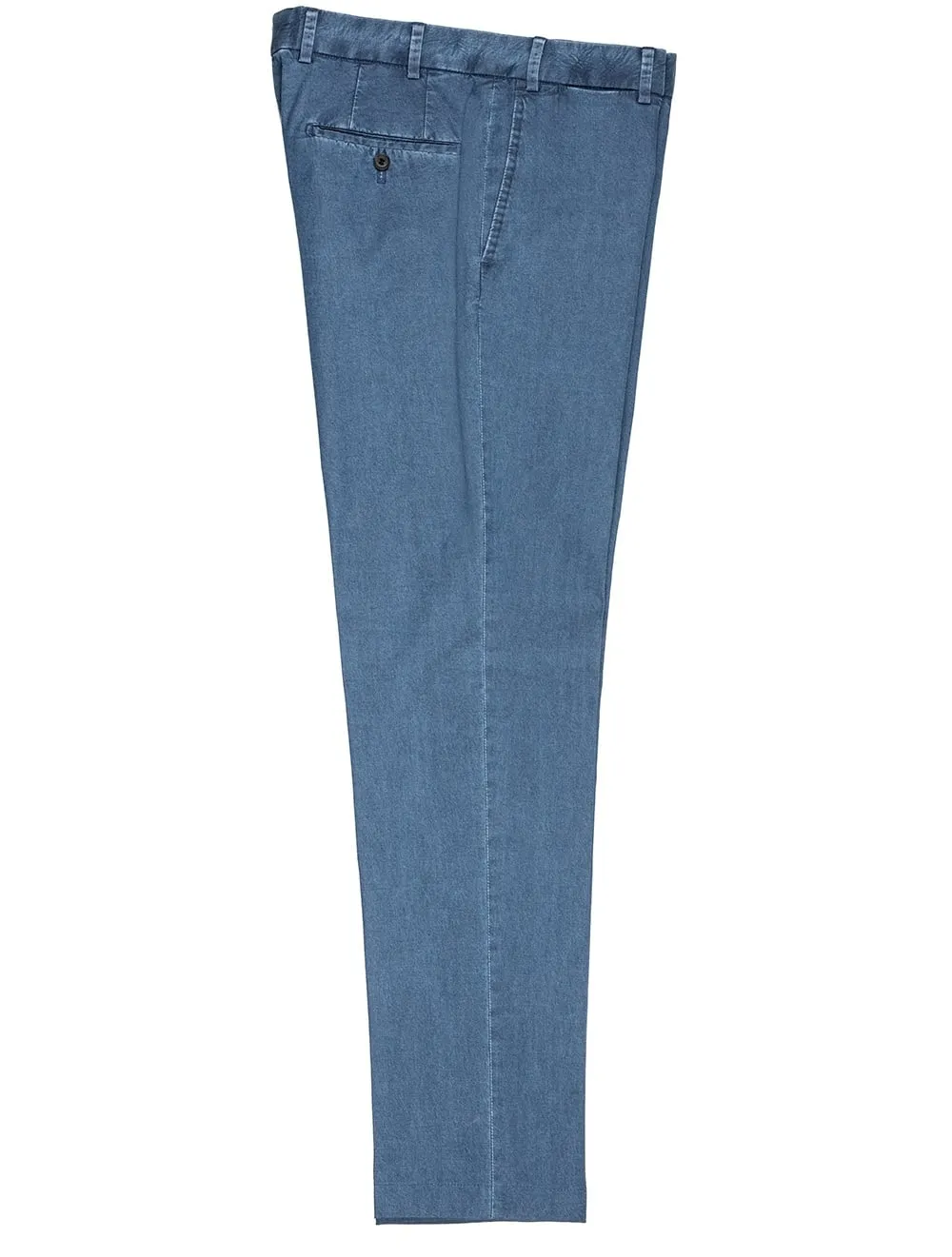 Blue Classic Cotton Parma Trousers