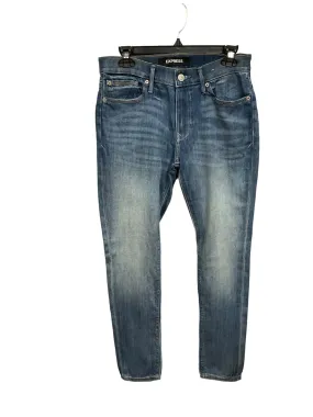 Blue Denim Jeans Skinny Express, Size 6