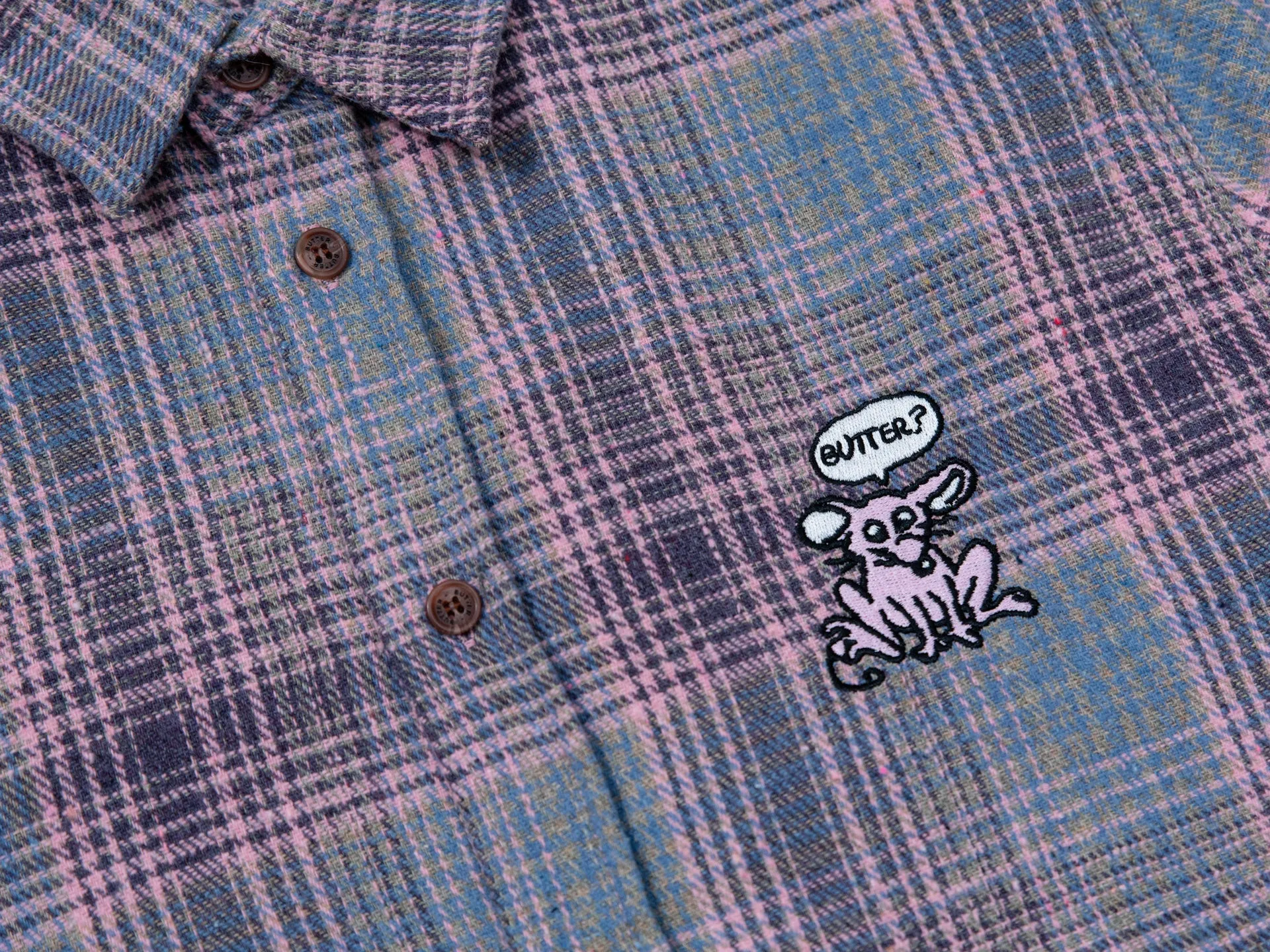 Butter Goods Rodent Flannel Shirt