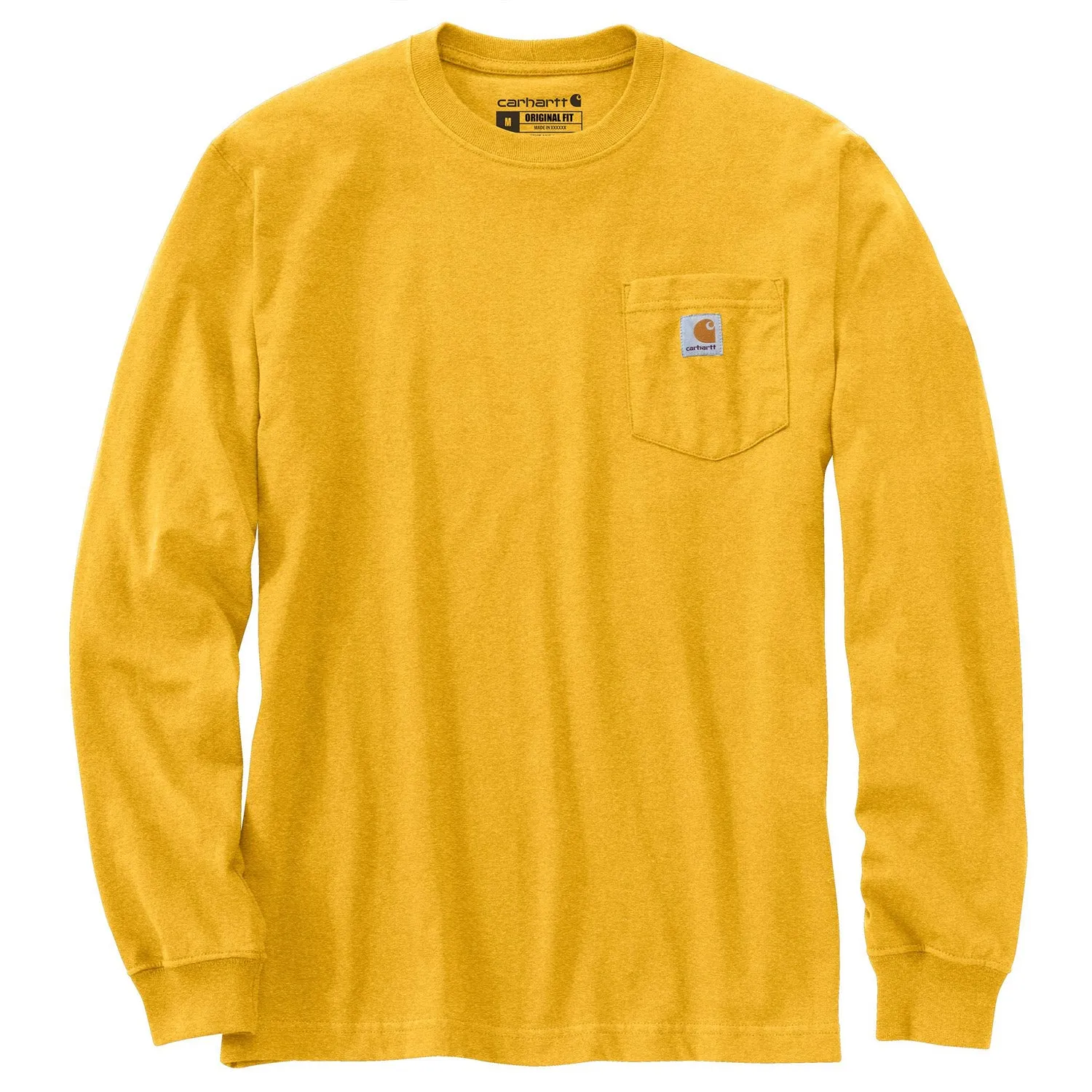 Carhartt Men's Long Sleeve Pocket T-Shirt_Honeycomb Heather