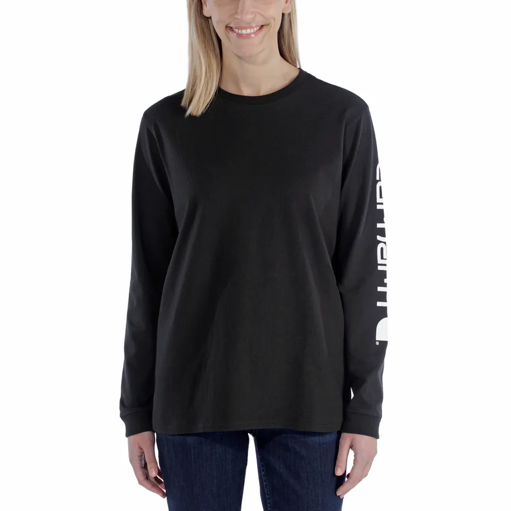 Carhartt WOMENS Loose fit heavyweight Long sleeve Graphic T-Shirt