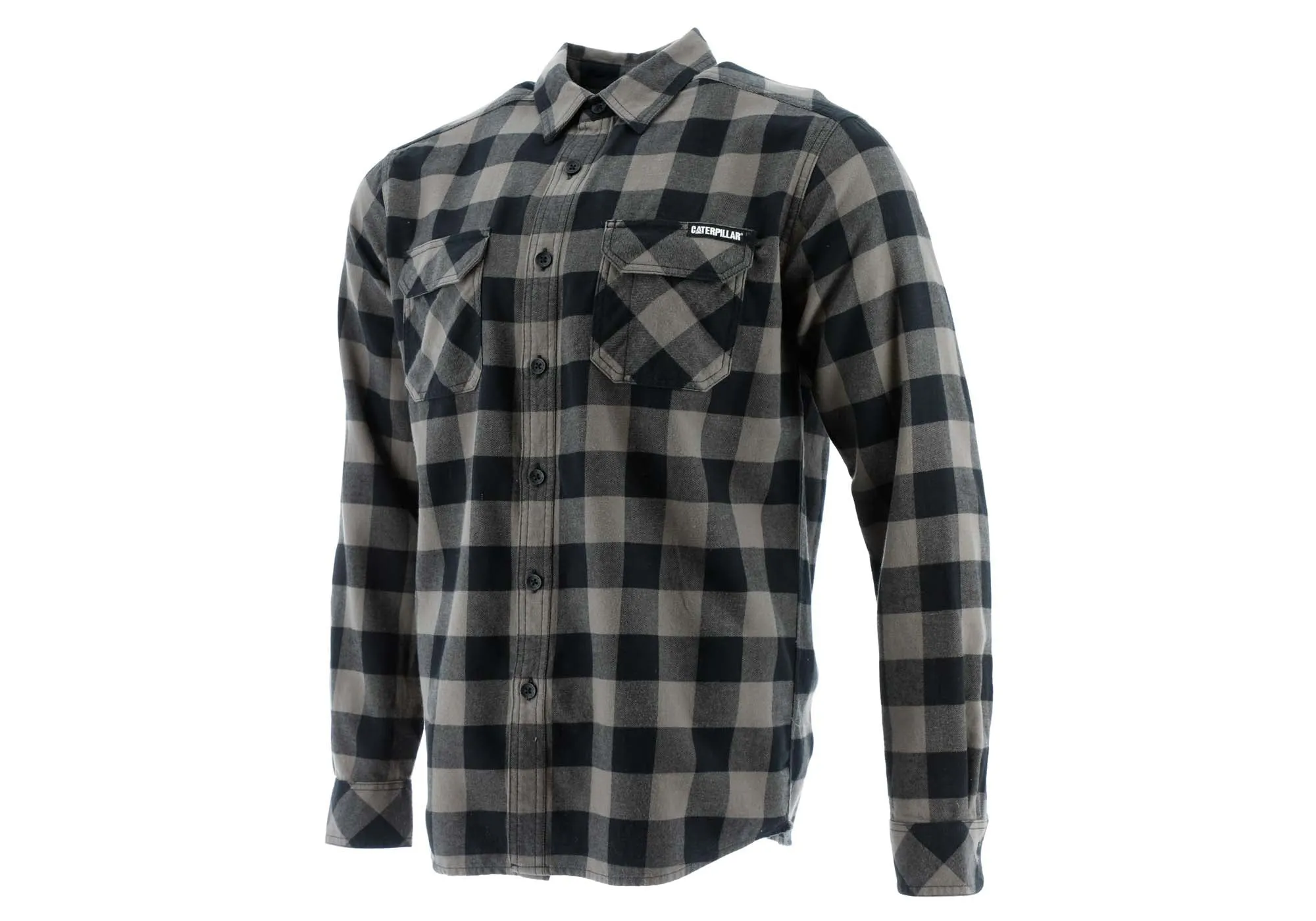 Caterpillar Mens Comfortable Plaid Shirt