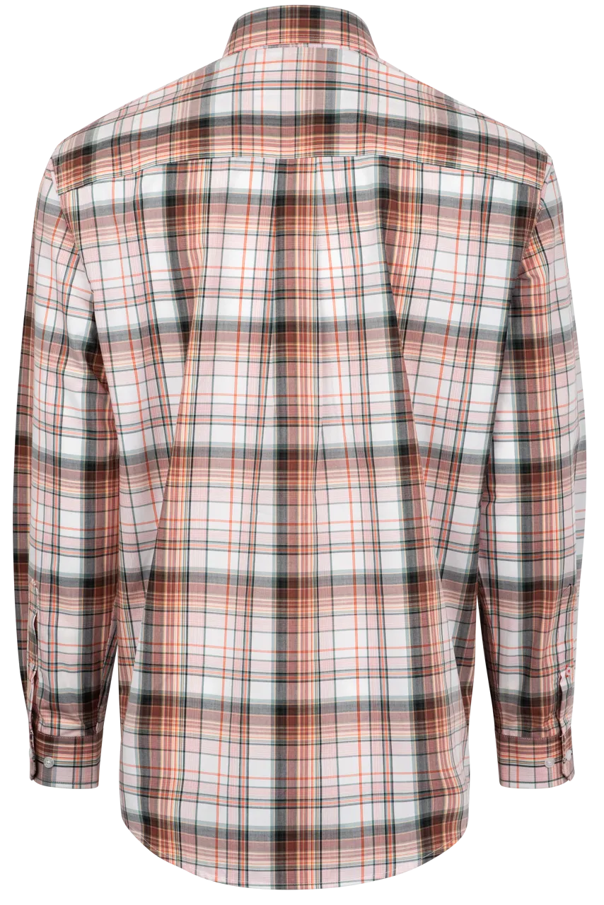 Cinch Woven Plaid Button-Front Shirt - Multi