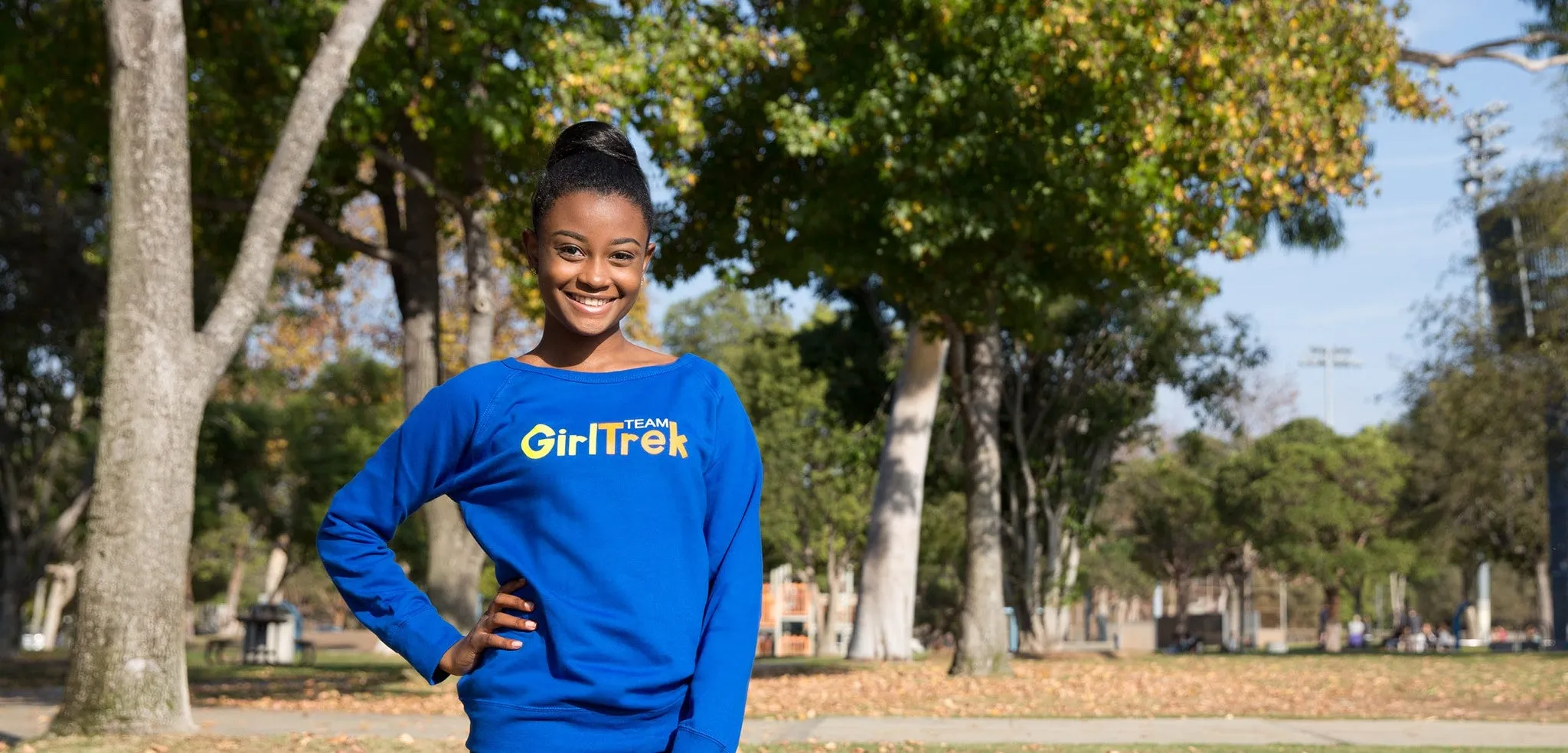 Classic GirlTrek Scoop Neck Sweatshirt