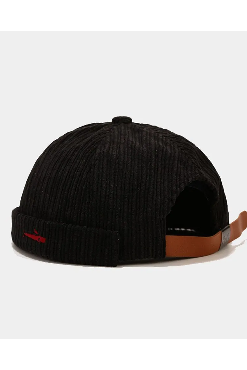 CORDUROY BRIMLESS FASHION CASUAL CAP