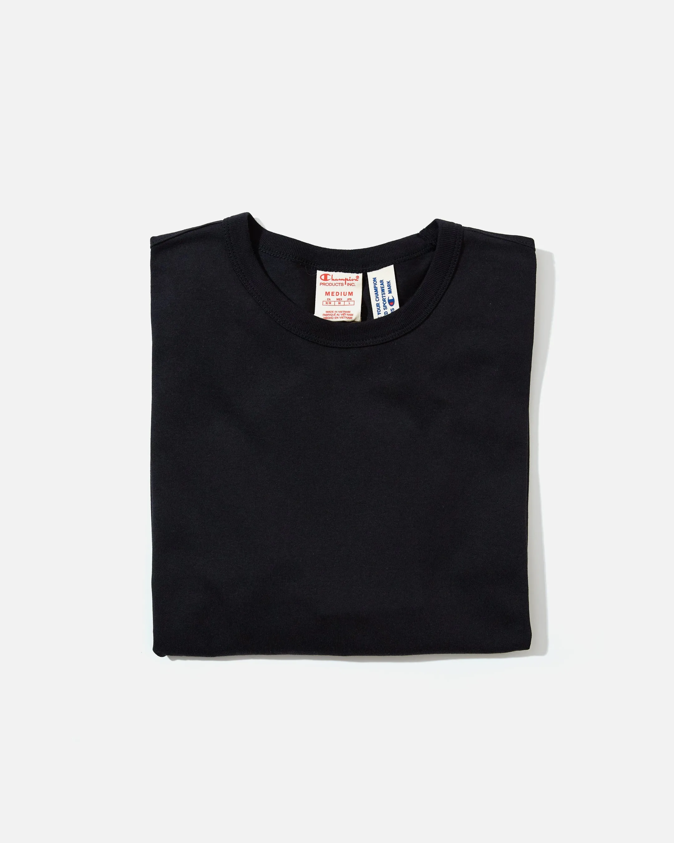 Crewneck T-shirt - Black