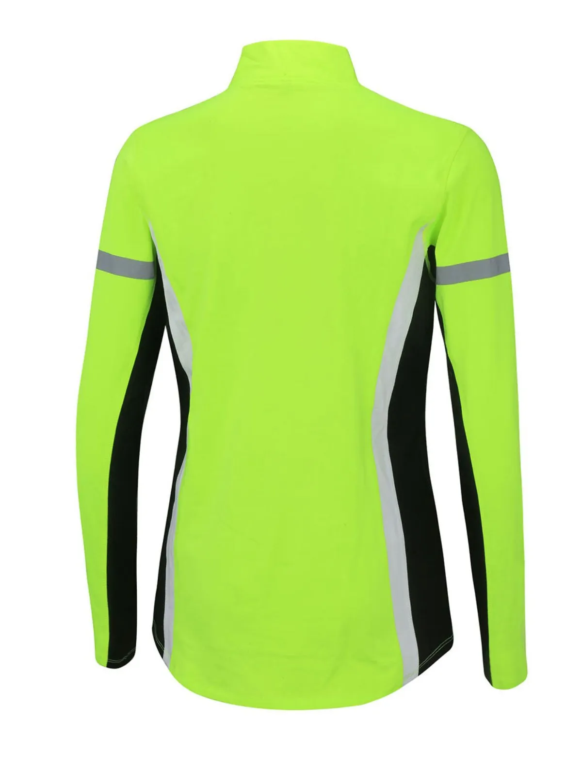 Damen Thermo Funktions Laufshirt Langarm Neon