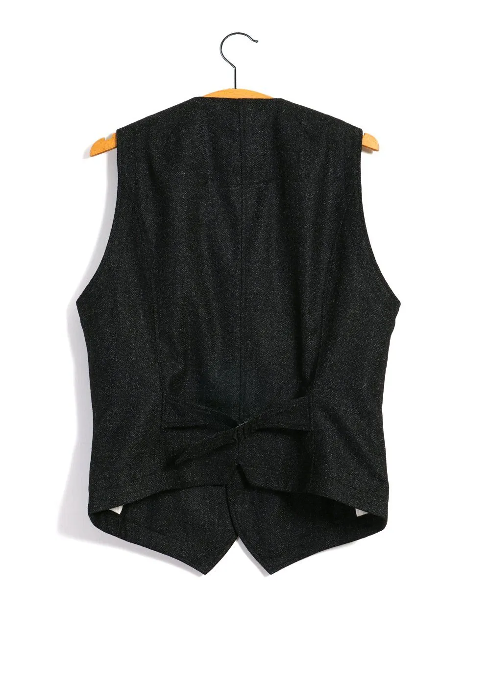 DANNY | Classic Waistcoat | Black Marble