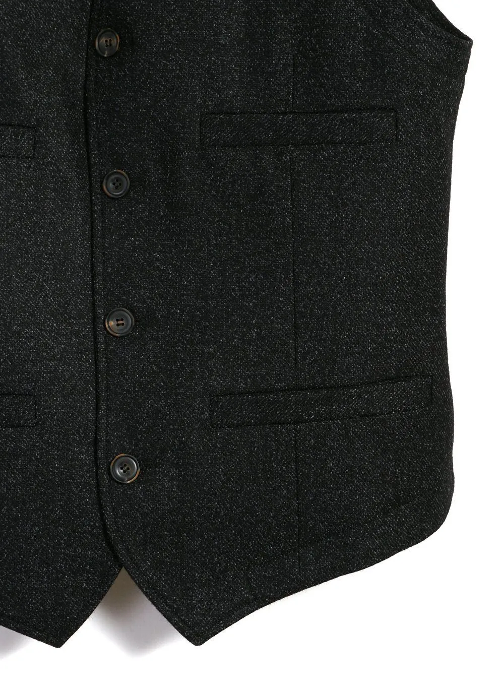 DANNY | Classic Waistcoat | Black Marble