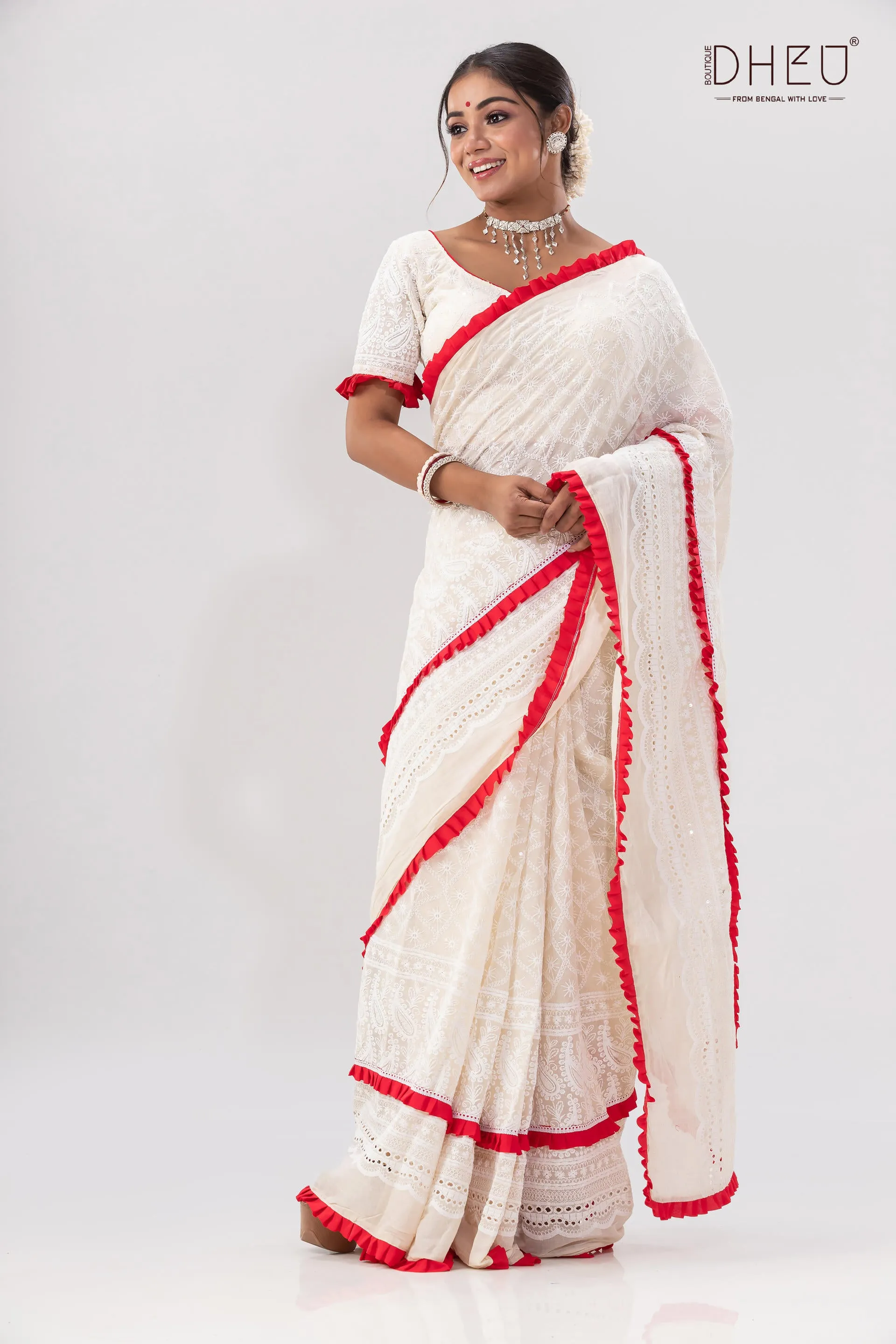 Dheu Exclusive Signature Hakoba Saree