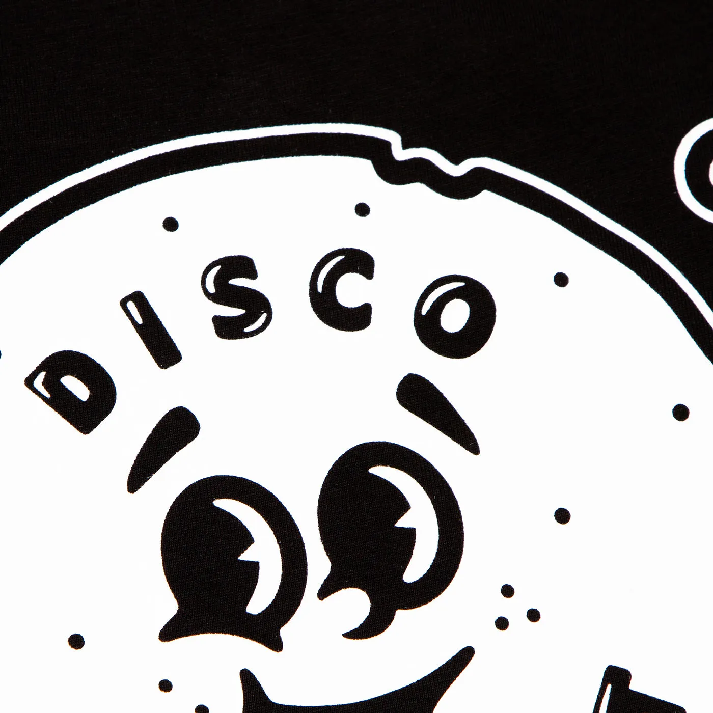 Disco Biscuit - Oversized Tshirt - Black