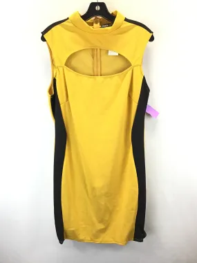 Dress Casual Midi By Fashion Nova In Yellow, Size: 2x