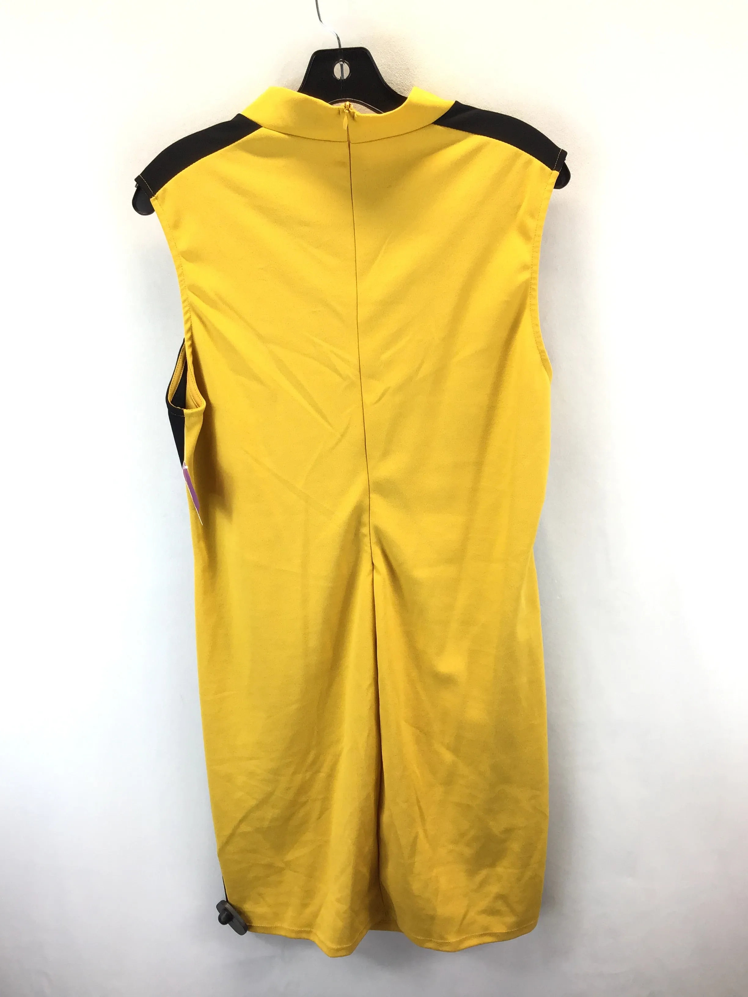 Dress Casual Midi By Fashion Nova In Yellow, Size: 2x