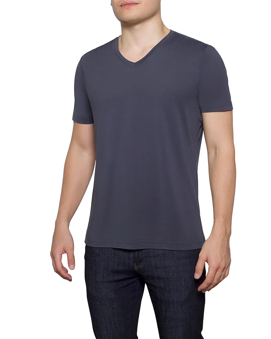 EcoSilver V Neck T Shirt