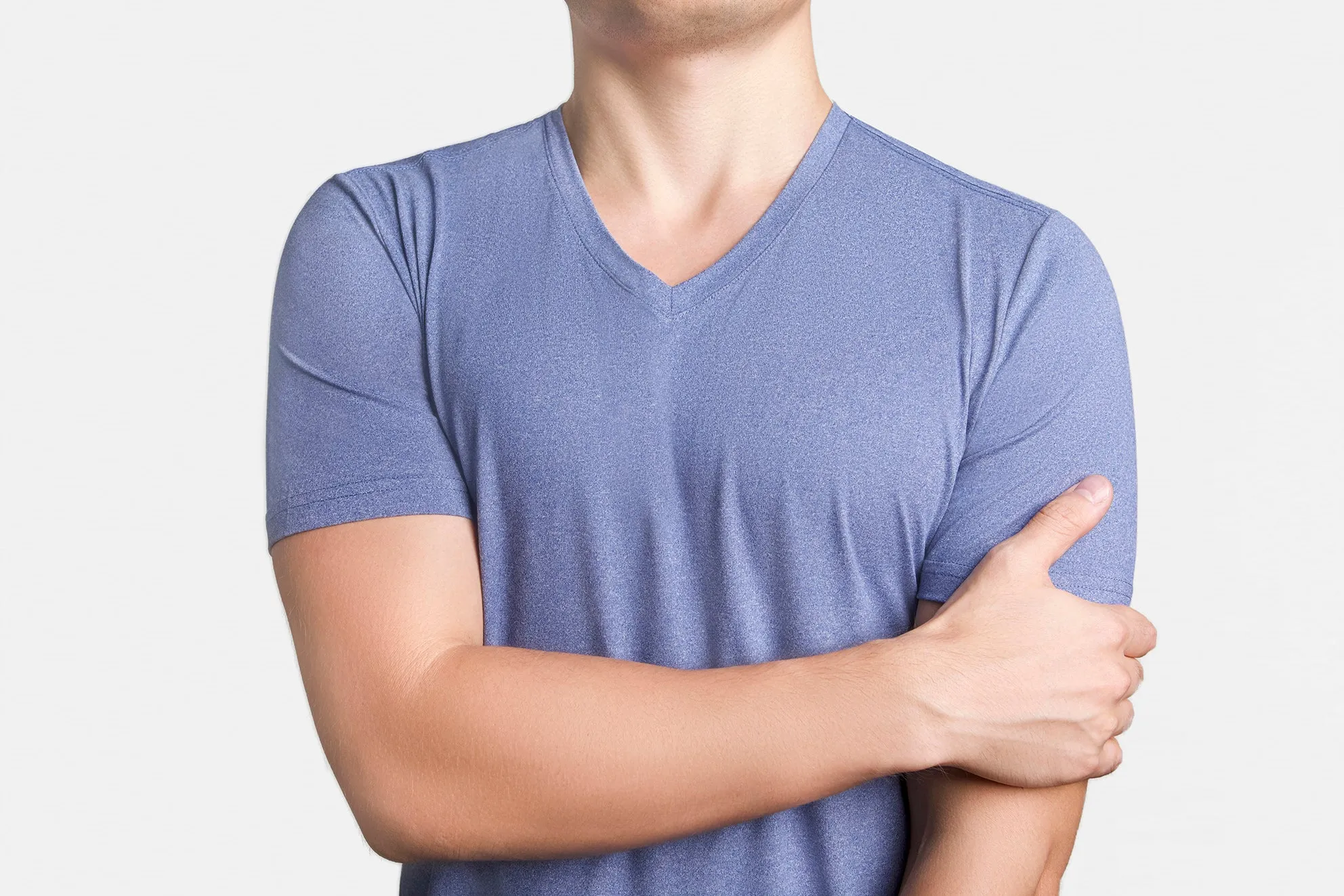 EcoSilver V Neck T Shirt