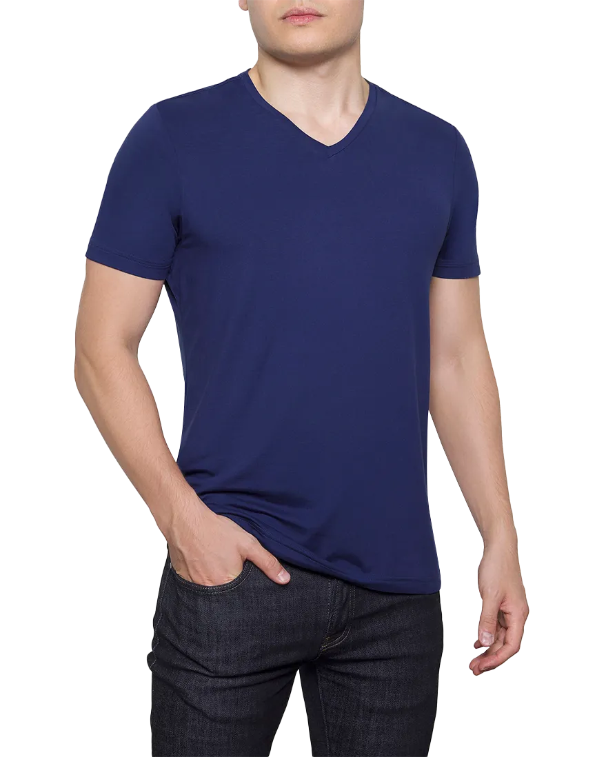 EcoSilver V Neck T Shirt