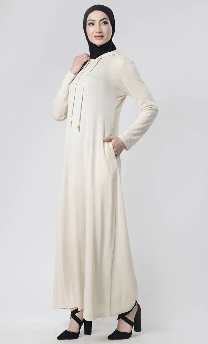 Everyday Casual Wear Abaya With Pockets - Final Sale