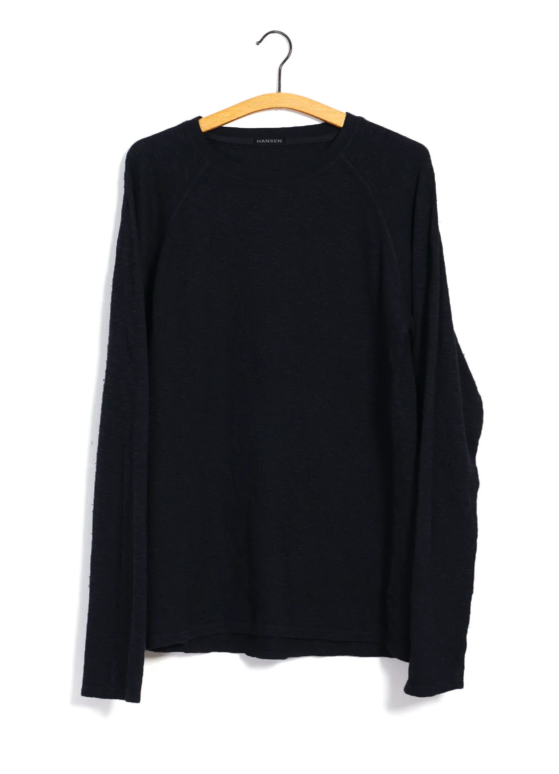 FELIX 25-112-2 | Raglan Long Sleeve T-shirt | Black