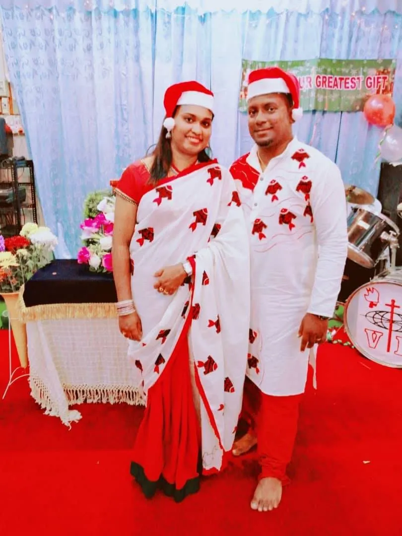 Fish Couple Set-Kurta-Saree Couple Set