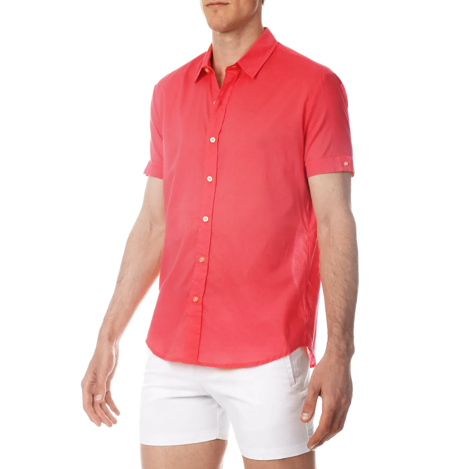 Flamingo Solid Biscayne Shirt