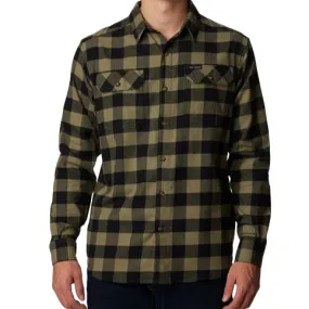 Flare Gun Stretch Flannel Stone Green