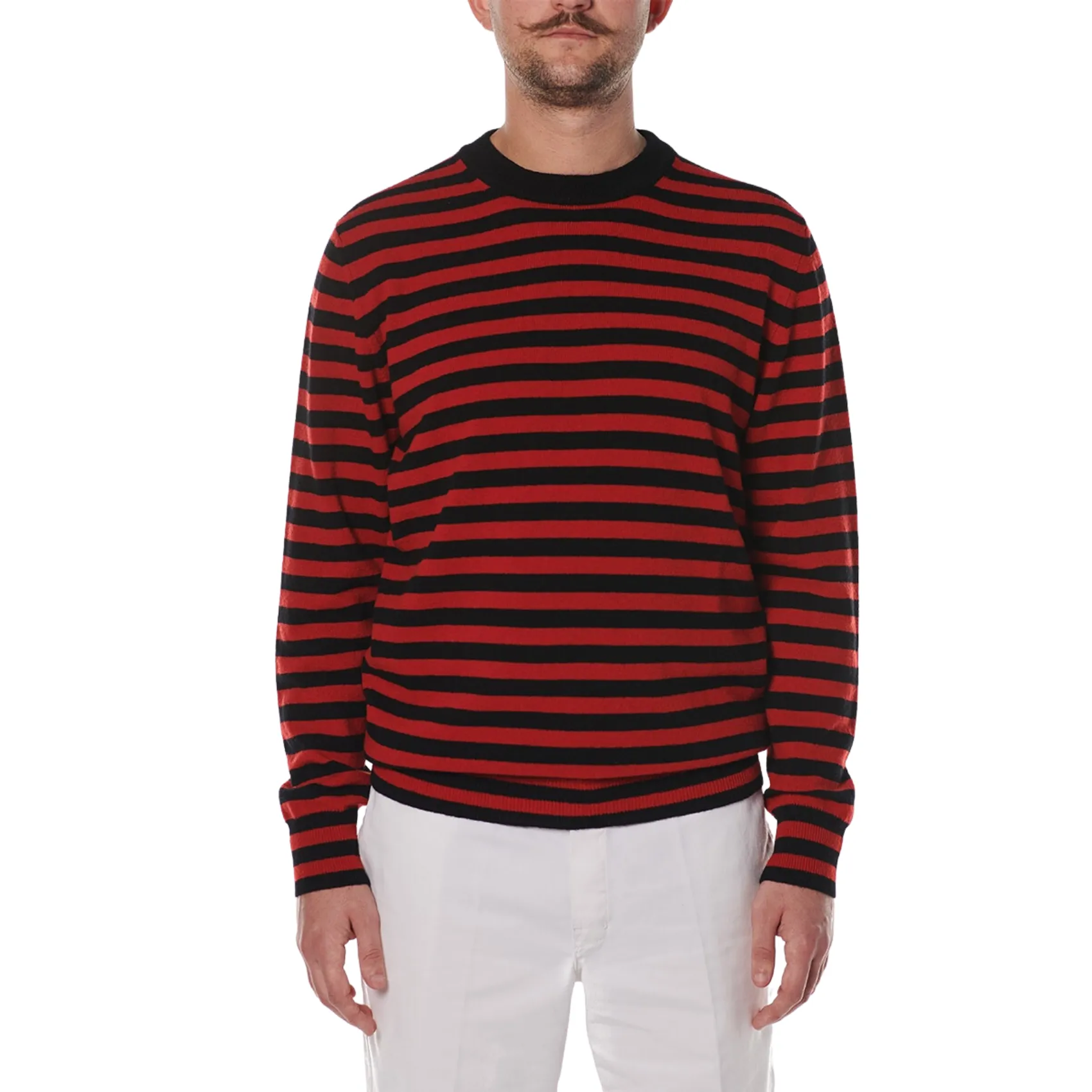 Foster Sweater - Black/Red