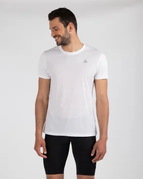 Funktions Laufshirt Kurzarm Comfort Line Weiss