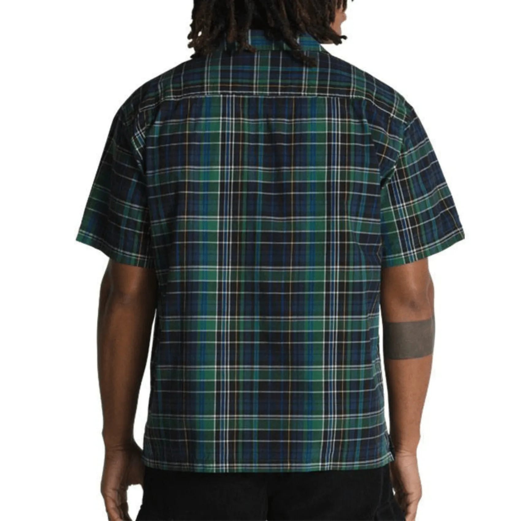 Grisham SS Shirt - Black/Eden