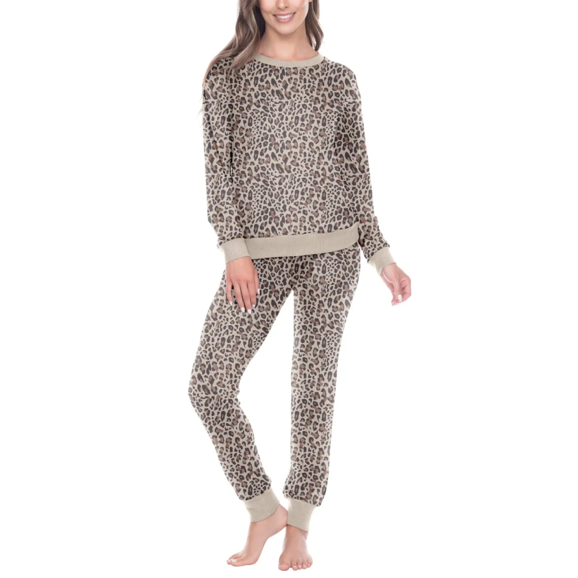 Honeydew Women's 2-Pc Super Soft Printed Soft Pajama Lounge Set